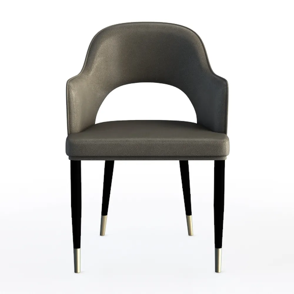 Homy Casa Dining Chairs Set of 2 with Arm Fabric