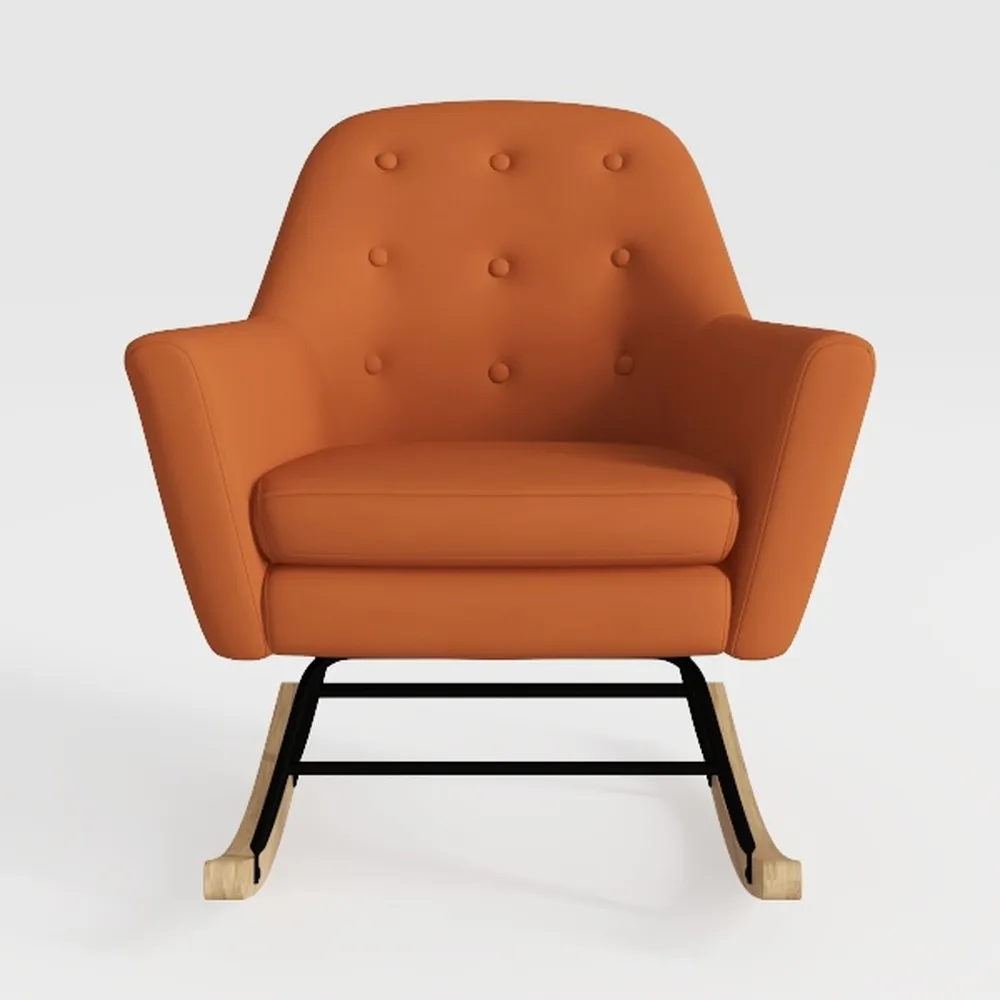 Leather Home Office Desk Chair,Adjustable Swivel C