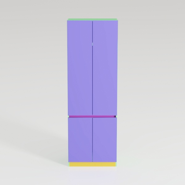 Greenvelly Metal Lockable Storage Cabinet, 72”Lock