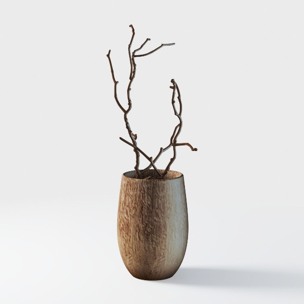 Mitt&Ditt Ceramic Flower Vase with Handles, 11