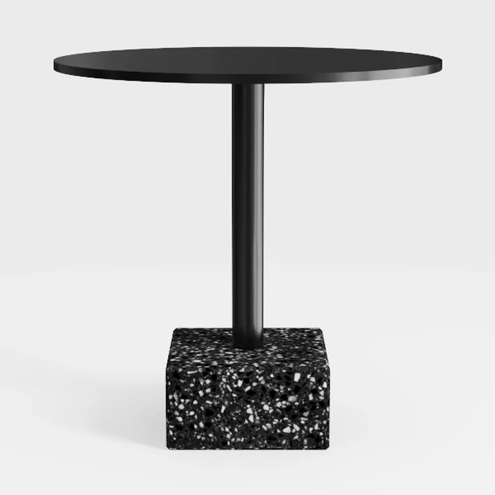 Creative Co-Op Stacked Pedestal Cocktail Side