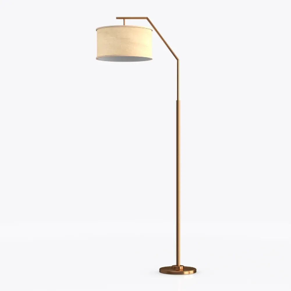 Nordic Floor Lamp - 58" Wooden Standing Light with