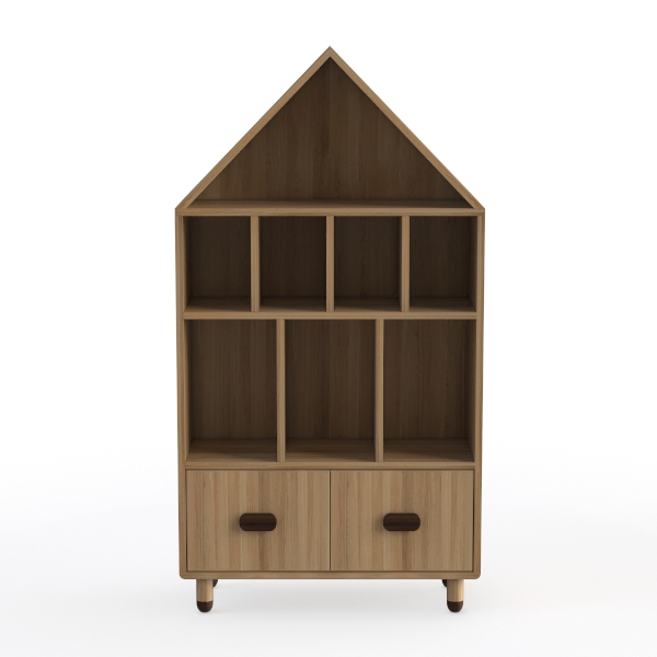 Double drawer Kids Shelf / Cabinet - Visney 51015M1