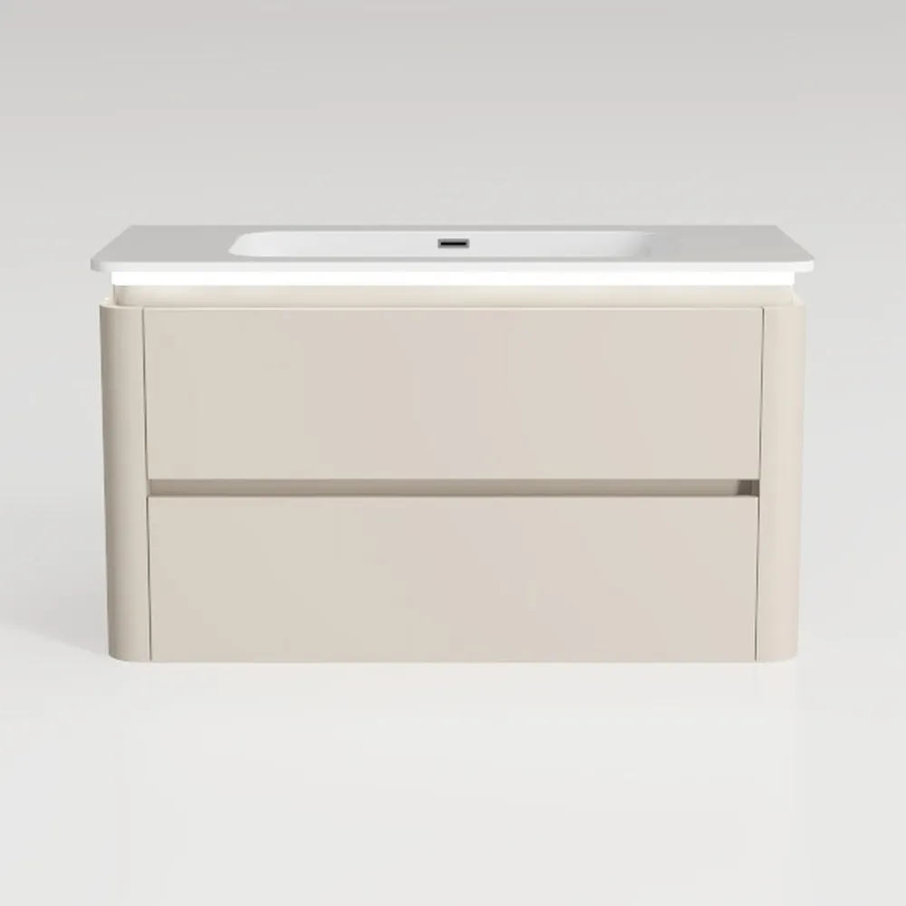 Modern Nightstand All Solid Wood Bedside Table