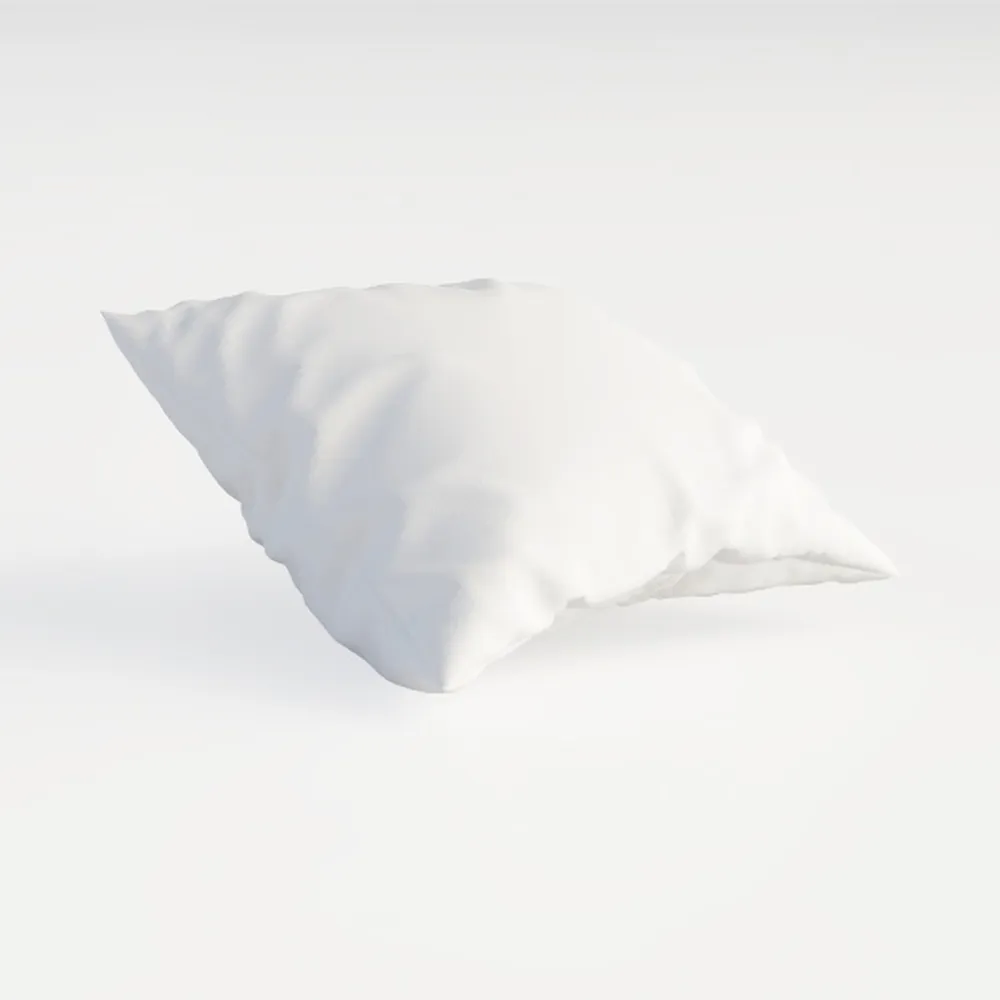 MANDIOO Pack of 2 Pure Snow White Faux Fur Fuzzy