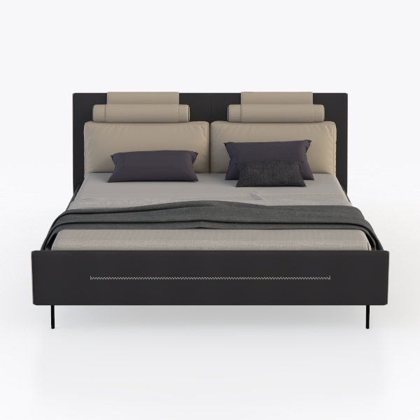 TREATLIFE HOME Tufted Bed in a Box with USB Chargi