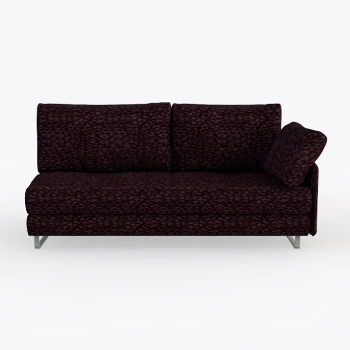 Grandeur Collection Convertible 59 in. Dark Brown 