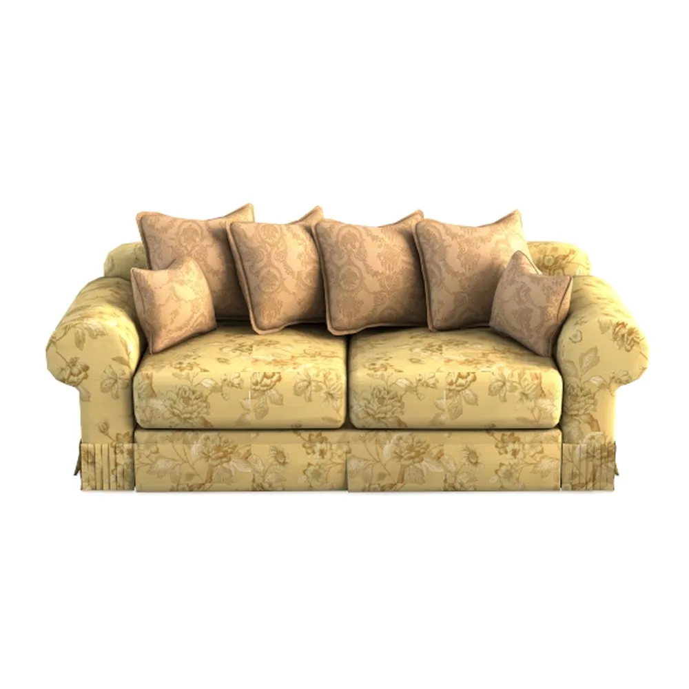 Oversized Loveseat Sofa, Modern Modular Sectional 