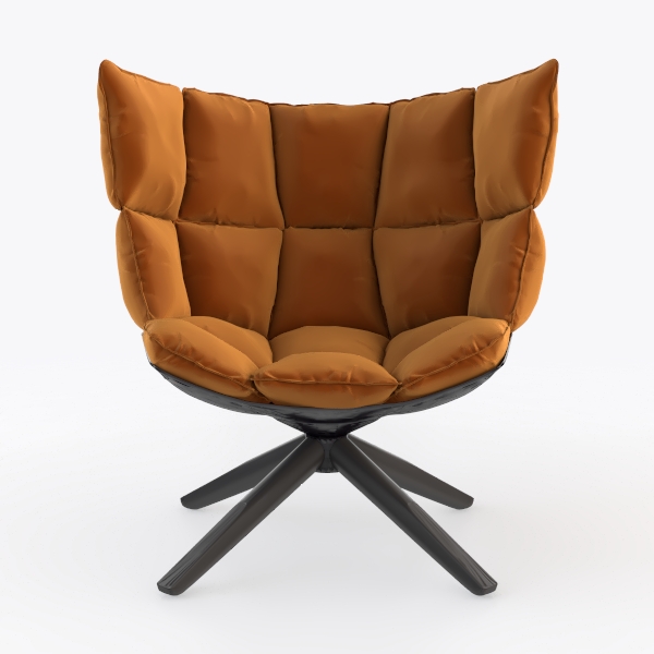 Welnow Lazy Chair with Ottoman, Modern Lounge