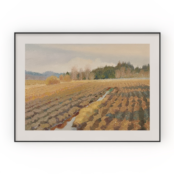 Golden Tree Canvas Wall Art, Tree of Life Wall Art