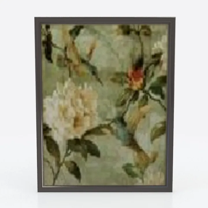 ARPEOTCY Vintage Framed Floral Wall Art Decor