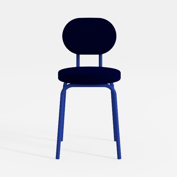 Renaissance Revival Retro Diner Side Chair