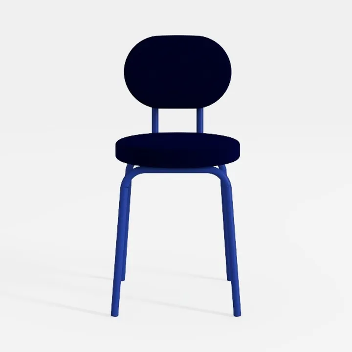 Renaissance Revival Retro Diner Side Chair