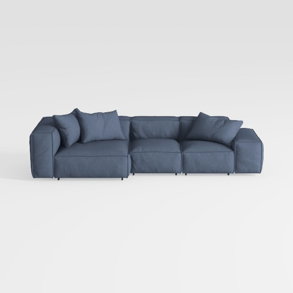 Meridian Furniture 668Navy-S144B Cube Collection