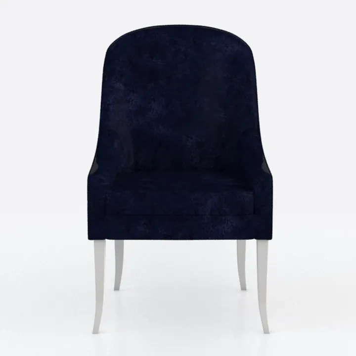 mikibama Linen Dining Chairs Set of 4 Channel