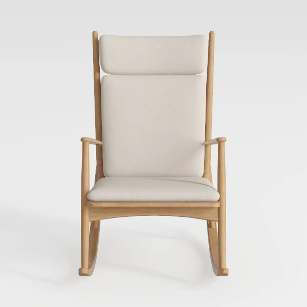 Mid Century Modern Accent Chair Set of 2, Linen