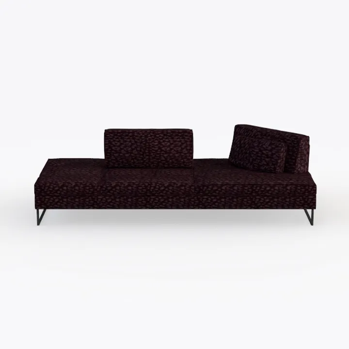 110” Cloud Sectional Couch, Modern Modular Section