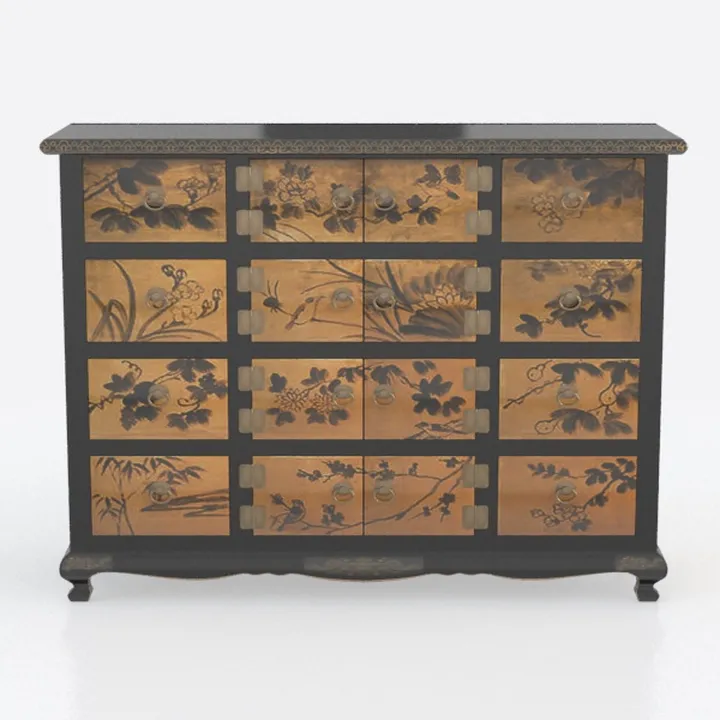 10 Drawer Dresser TV Stand with Non-Woven
