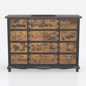 10 Drawer Dresser TV Stand with Non-Woven