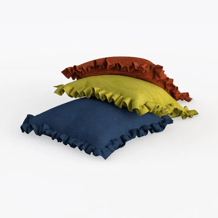 Decorative 3D Flower Throw Pillow Covers Soft