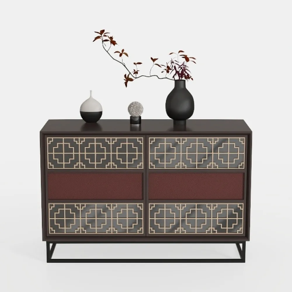 Sauder Harvey Park 6 Drawer Dresser for Bedroom