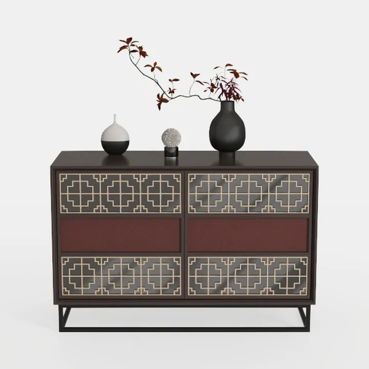 Sauder Harvey Park 6 Drawer Dresser for Bedroom