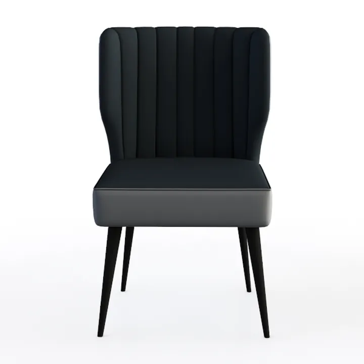 CRECQ Modern Velvet Accent Chair, Upholstered Arml