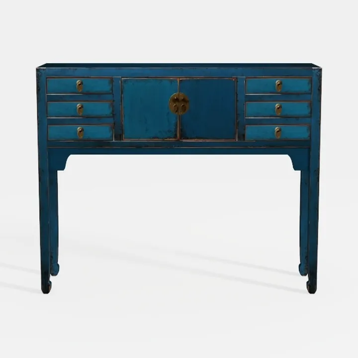 Merax Wood Narrow Kitchen Sideboard Cabinet with