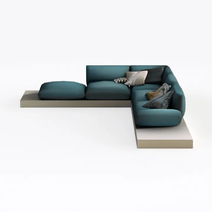 Glory Furniture Riveredge Twill Fabric Sectional i