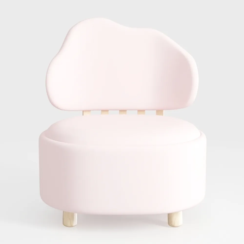 Thctvous Boucle Swivel Chair, Small Accent Chair w