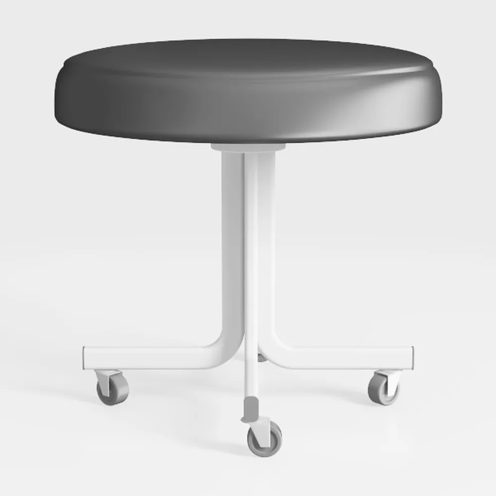 Rolling Stool with Wheels 400lbs Weight Capacity