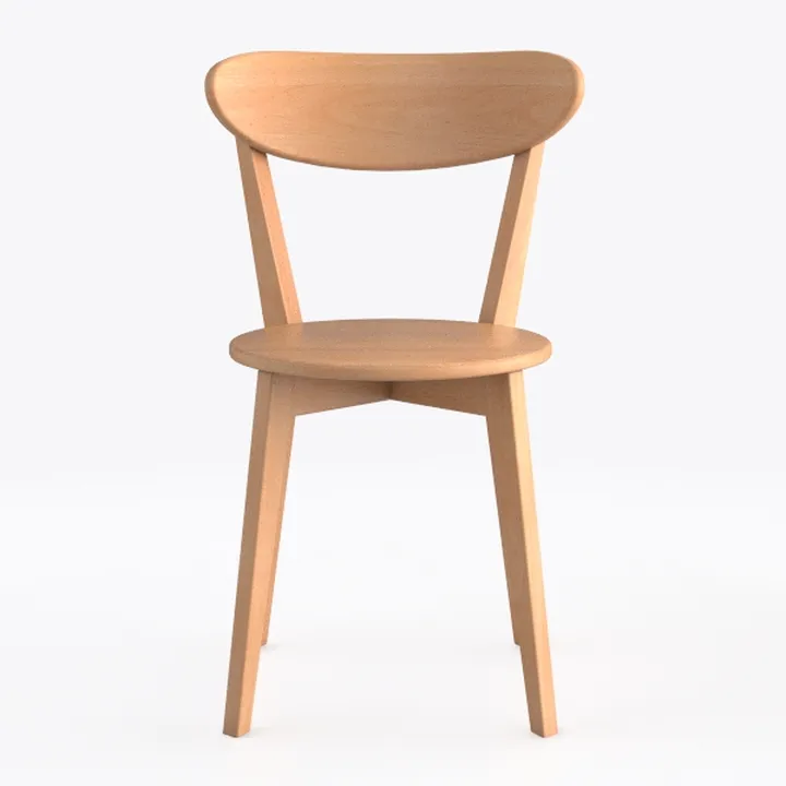 GOFLAME Bamboo Accent Chair, Mid-Century Modern Ar