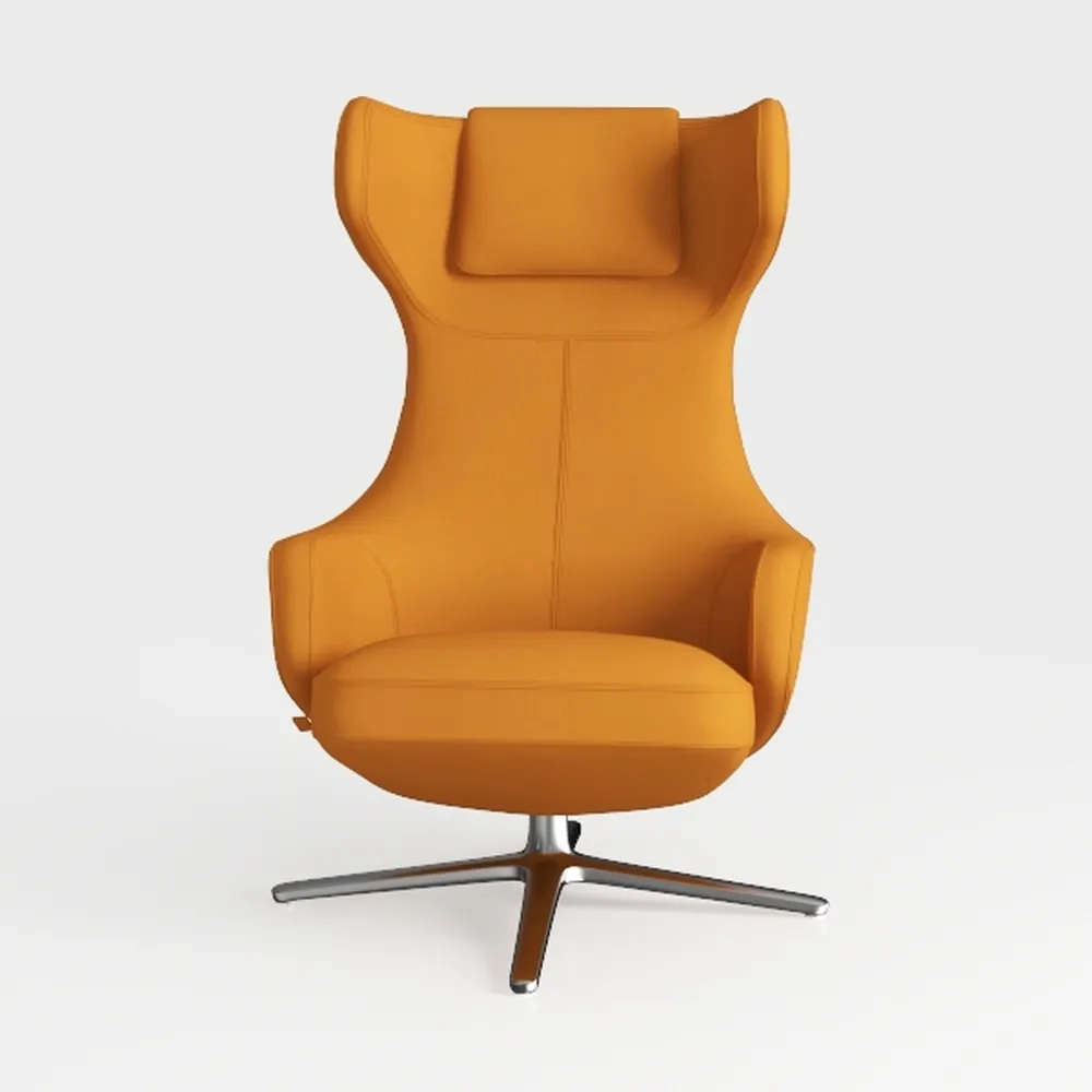 Ergonomic Executive Managerial Office Chair, PU Le