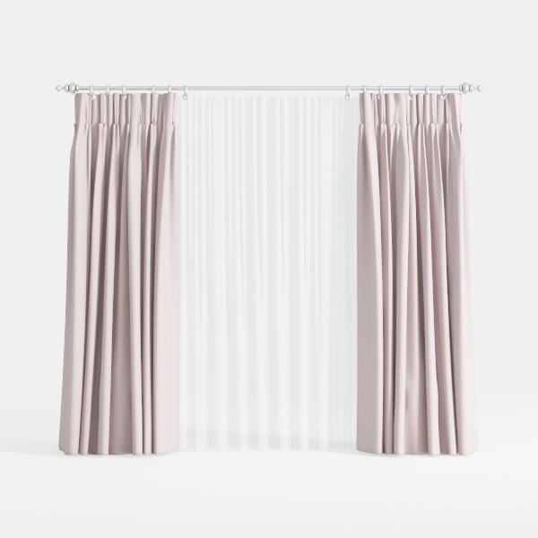 curtain-Dreamy Pink