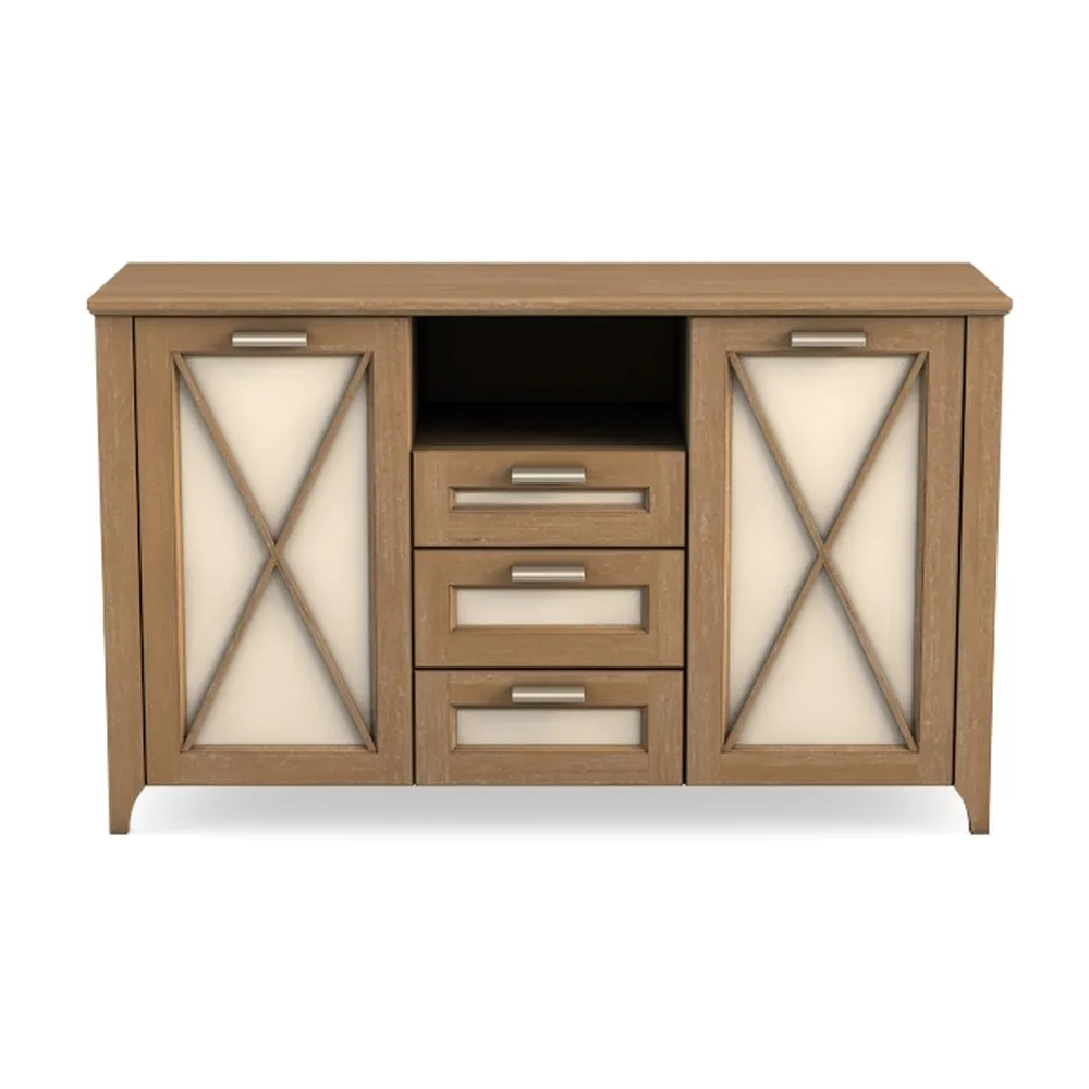 Hampstead Storage Set, Rattan Sideboard Buffet