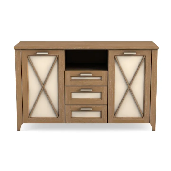 Hampstead Storage Set, Rattan Sideboard Buffet