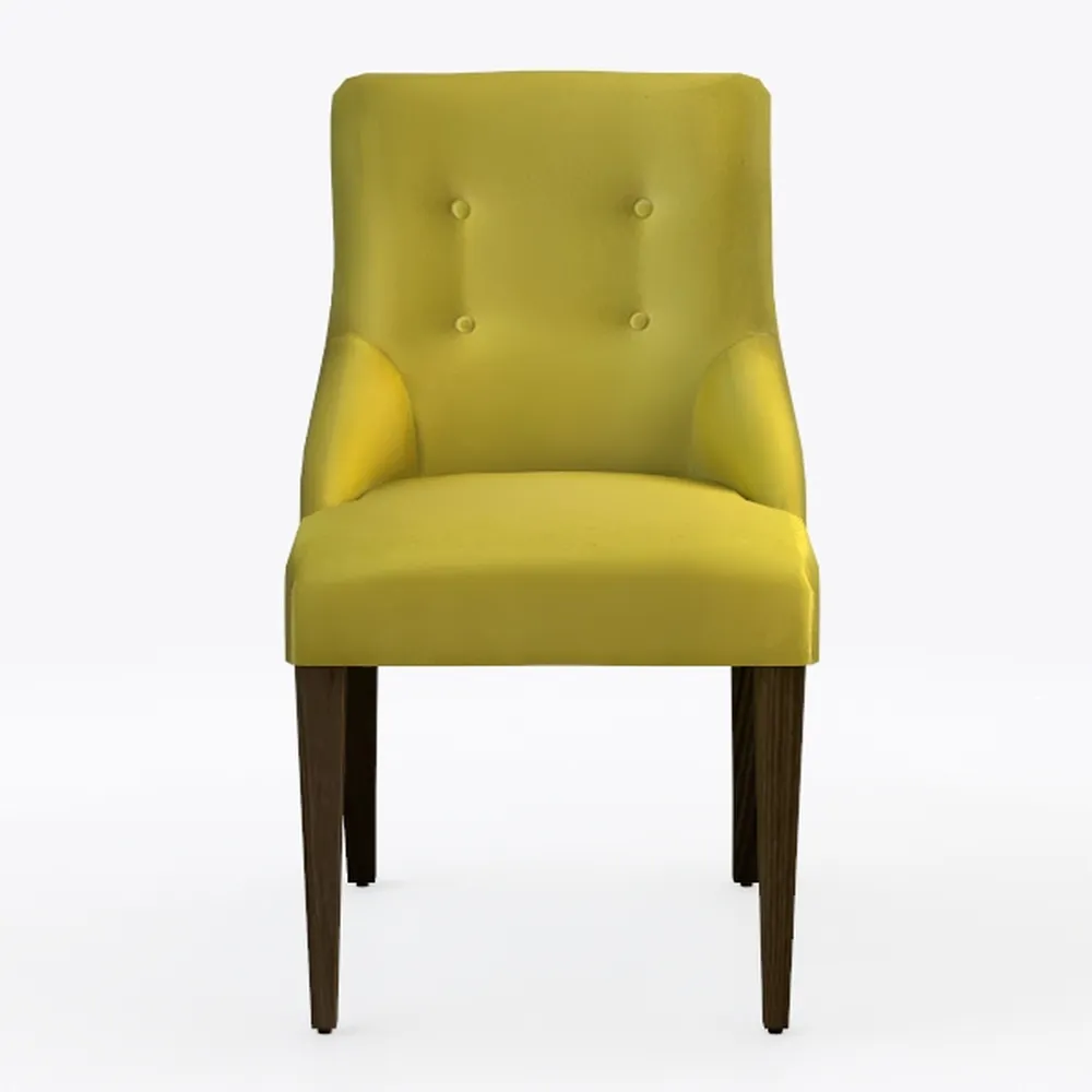 Topeakmart Fabric Accent Chair, Modern Polyester A