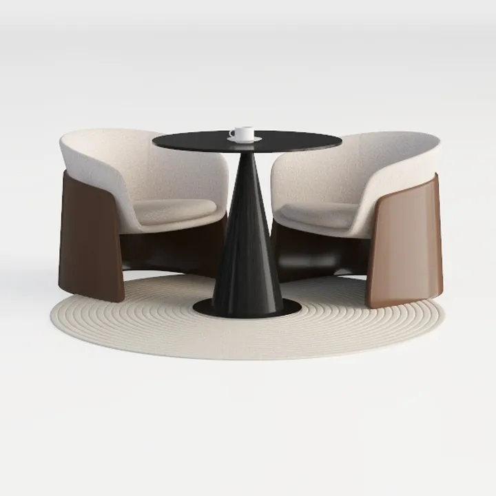 library reading table and chairs-Library Furnishings