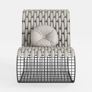 Oversized Egg Wicker Indoor Outdoor Lounge Chair w