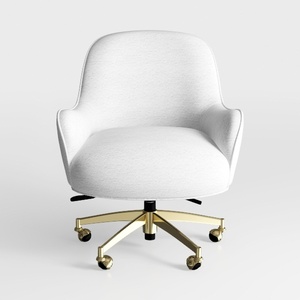 Home Office Chair Swivel Velvet Desk Chair Accent