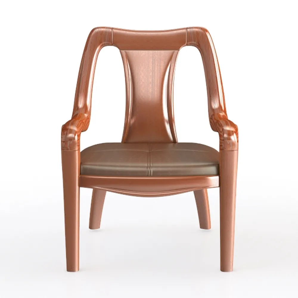 LOPOO Elegant Wooden Leg Leisure Chair for Comfort