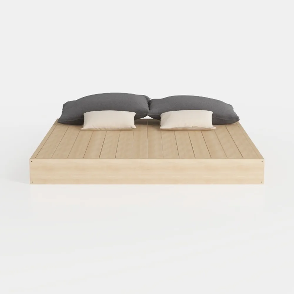 ZINUS Julia Wood Platform Bed Frame, Solid Wood Fo