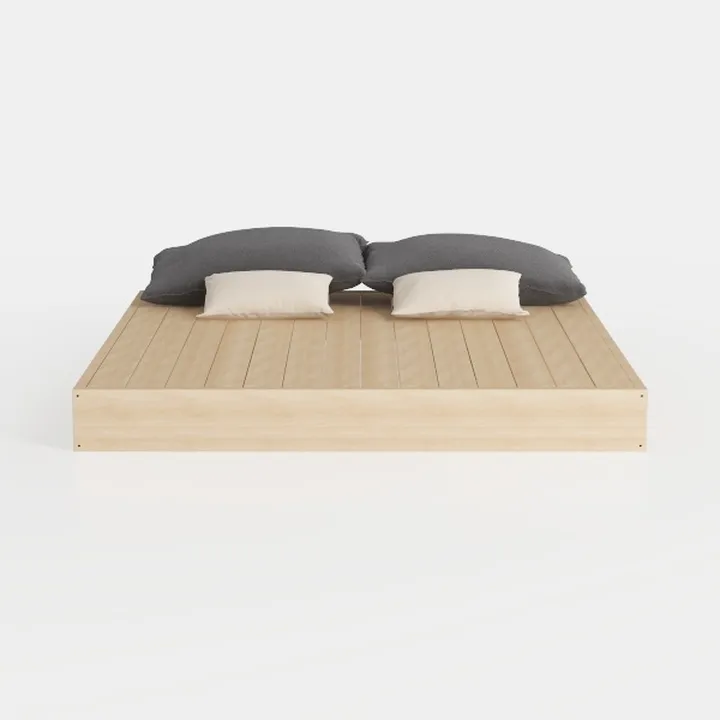 ZINUS Julia Wood Platform Bed Frame, Solid Wood Fo