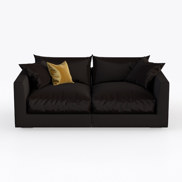 Modular Sectional Sofa Couch, 83.4&quot; Comfy Deep