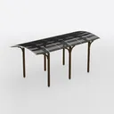 Pergola 18-Gazebo & Pergola Right 45 Degree View