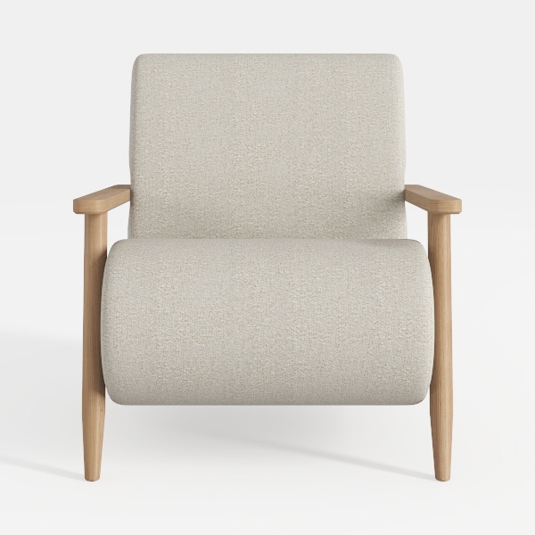 CDCASA Mid-Century Modern Accent Chair with