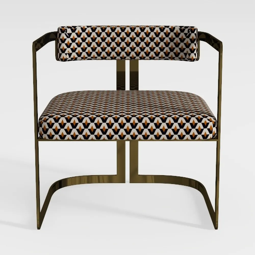 Poltrona in Pelle Trapuntata, Grigio