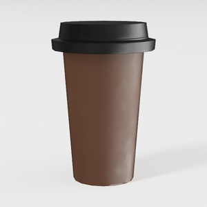 paper cup-Brown