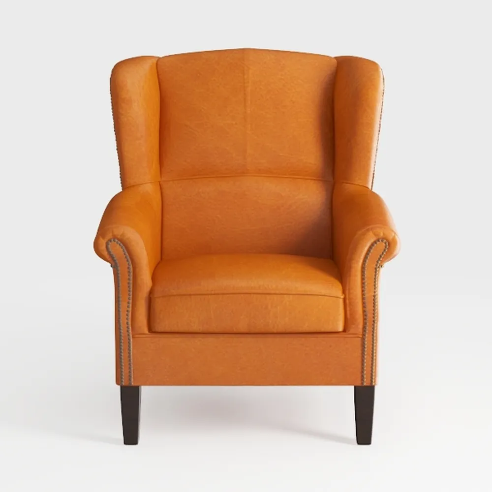 Accent Chair,22.4" Seat Depth Armchair with Roll