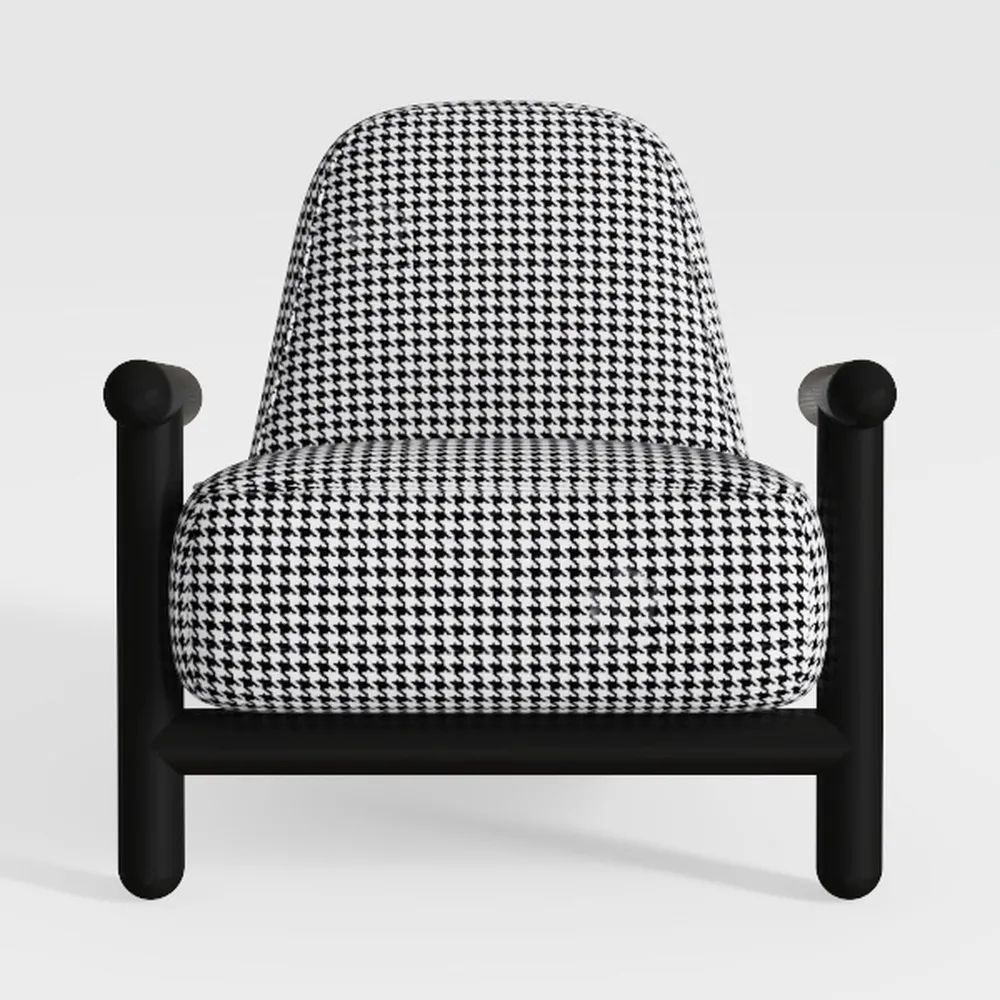 PU Leather Armchairs, Retro Leisure Accent Chair w